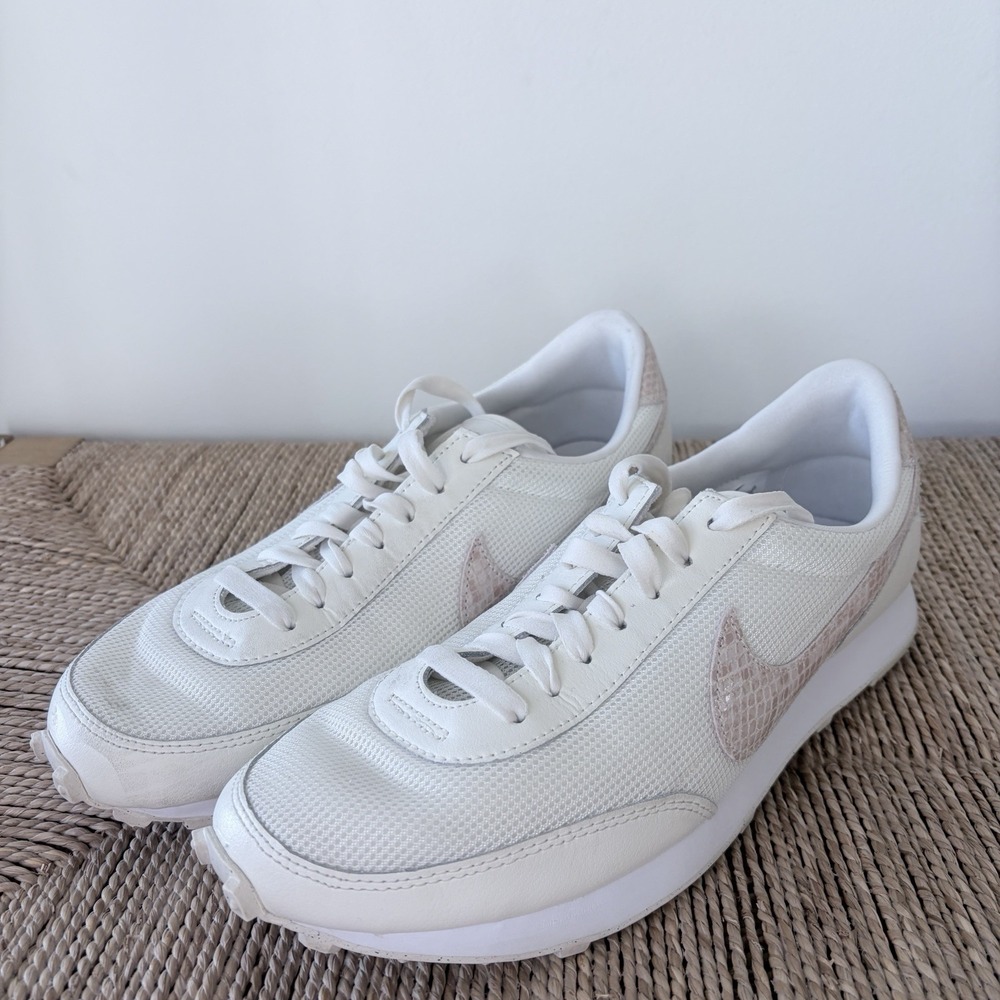Nike Daybreak Snail Snakeskin Sneakers Women's 9.5 White Pink Retro Dh4262-100